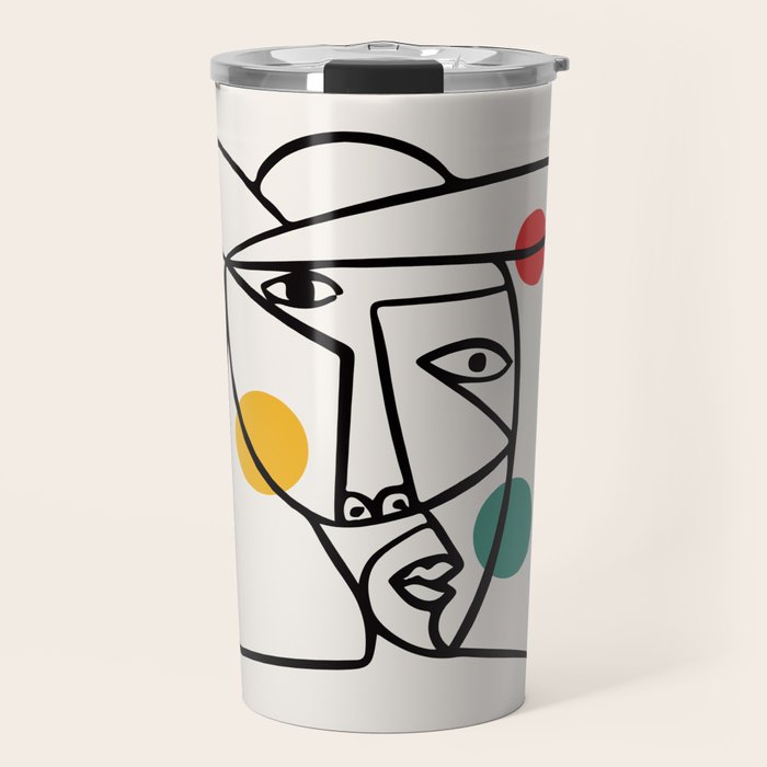 The Dream II | Pablo Picasso - Le Reve Travel Mug Gallery Image 1