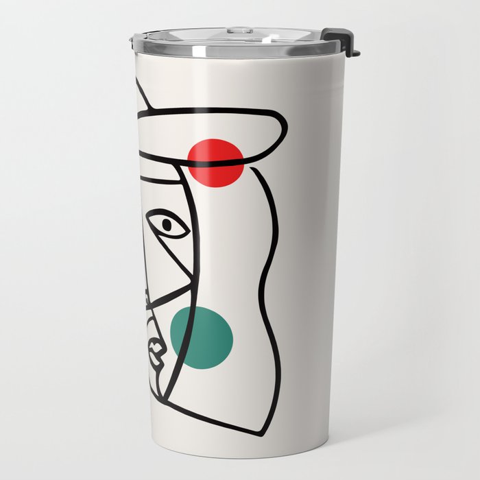 The Dream II | Pablo Picasso - Le Reve Travel Mug Gallery Image 2
