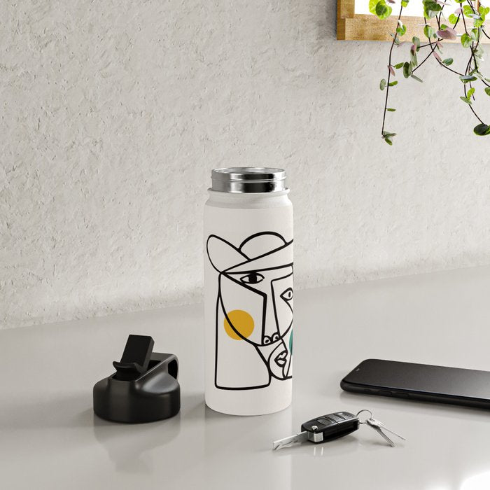 The Dream II | Pablo Picasso - Le Reve Water Bottle Gallery Image 4