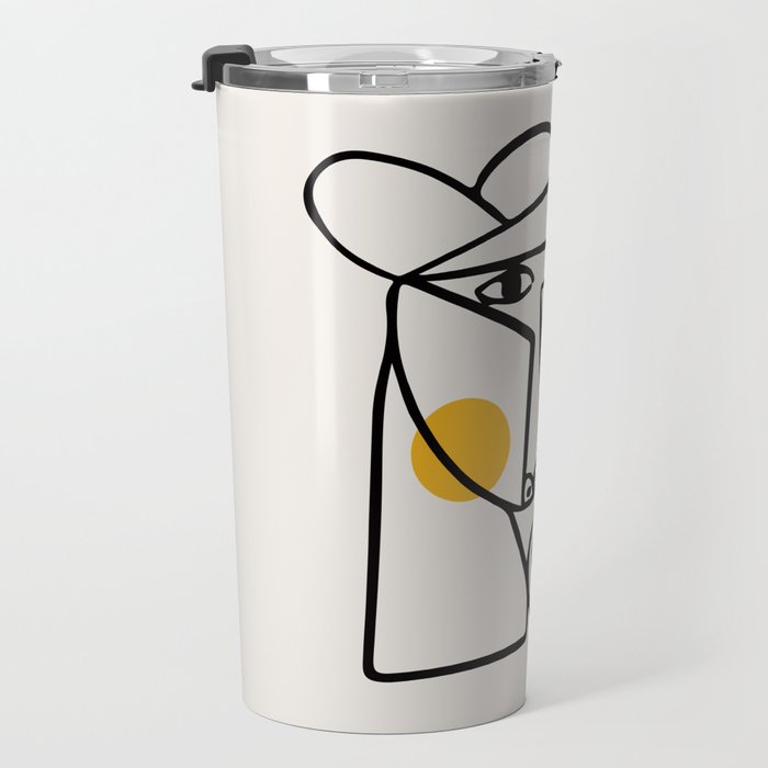 The Dream II | Pablo Picasso - Le Reve Travel Mug Gallery Image 3