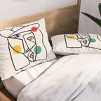 The Dream II | Pablo Picasso - Le Reve Pillow Sham Gallery Image 2