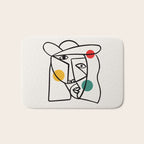 The Dream II | Pablo Picasso - Le Reve Bath Mat Gallery Image 1