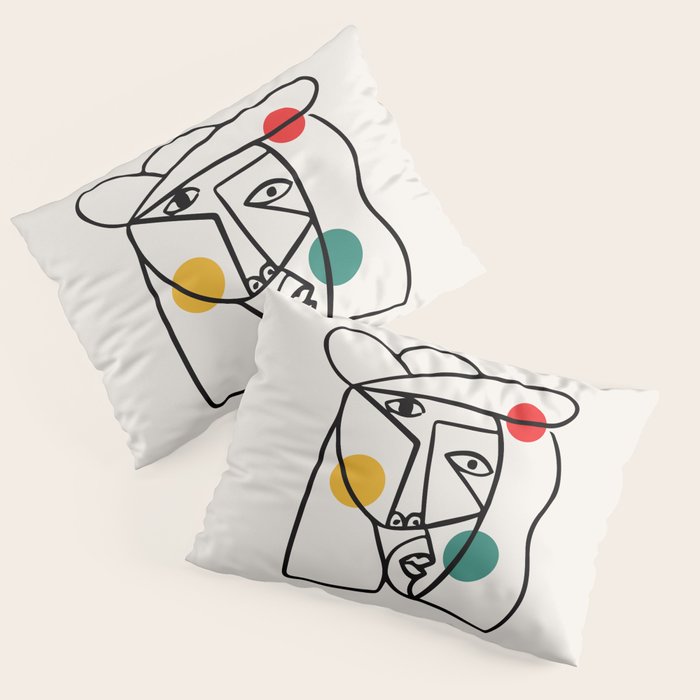 The Dream II | Pablo Picasso - Le Reve Pillow Sham Gallery Image 1