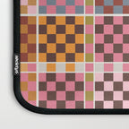 Vibrant Checkered Grid Laptop Sleeve Gallery Image 3