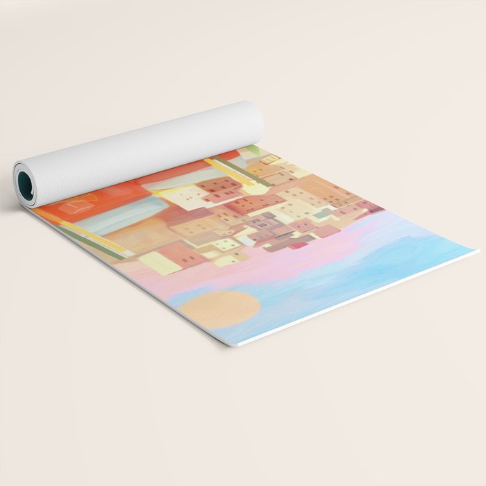 Aperol Sunset Yoga Mat Gallery Image 2