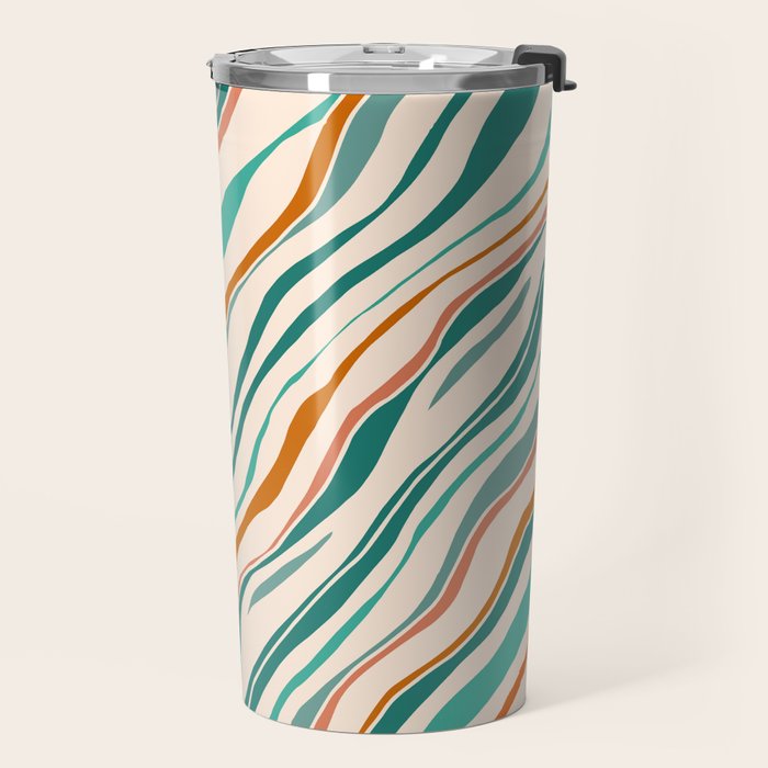 Southwest Abstract Stripes Travel Mug Gallery Image 2