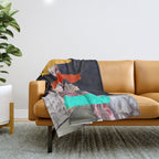 Composition 739 Throw Blanket Gallery Image 1