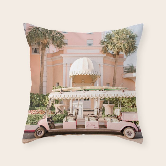 The Colony Palm Beach, Florida Throw Pillow Gallery Image 1