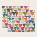 Fish scales pattern Placemat Gallery Image 1