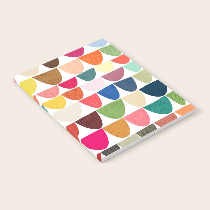 Fish scales pattern Notebook Gallery Image 2