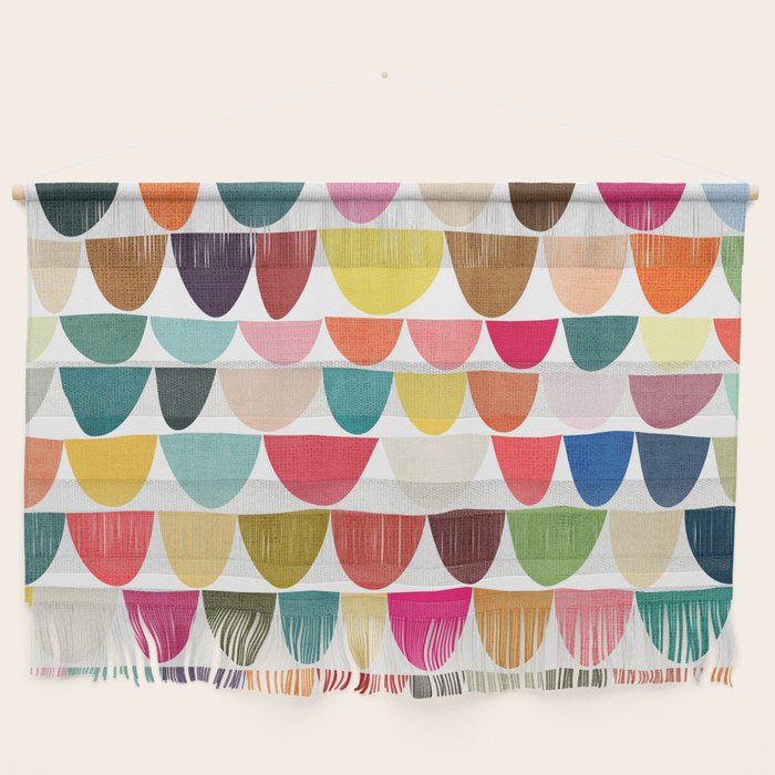 Fish scales pattern Wall Hanging Gallery Image 1