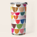 Fish scales pattern Travel Mug Gallery Image 2