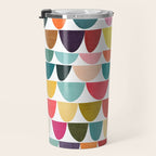 Fish scales pattern Travel Mug Gallery Image 3