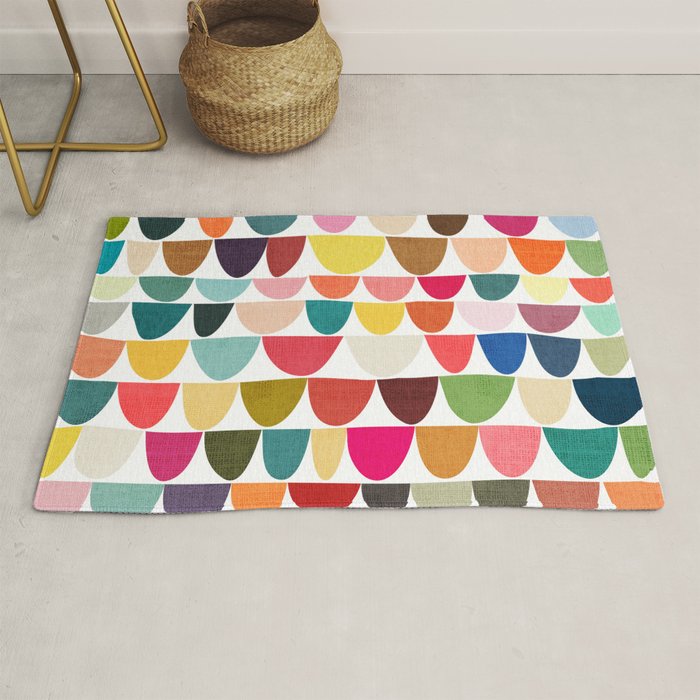 Fish scales pattern Rug Gallery Image 1