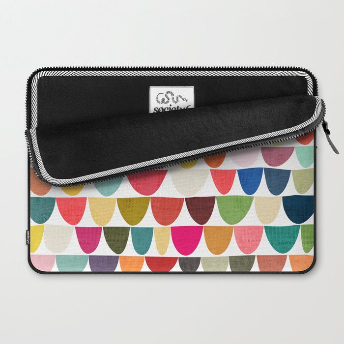 Fish scales pattern Laptop Sleeve Gallery Image 2
