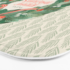 Happy Holidays Christmas Wreath Bath Mat Gallery Image 3