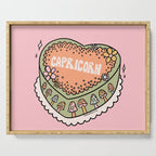 Capricorn Heart Cake Serving Tray Gallery Image 1