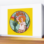 Aries Cowgirl Wall Mural Gallery Image 2