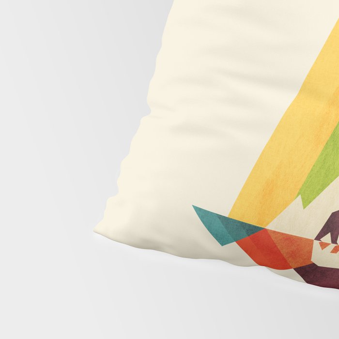 Bear In Whimsical Wild Pillow Sham Gallery Image 4