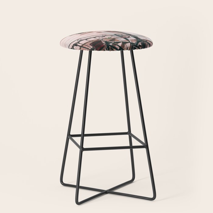 Bike in Paris Pink City Photography  Stool Gallery Image 1