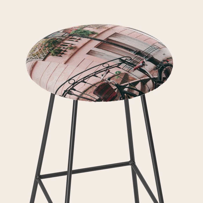 Bike in Paris Pink City Photography  Stool Gallery Image 2