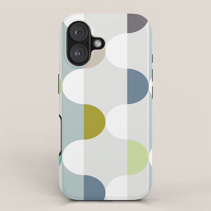City life facade soft grey iPhone Case Gallery Image 1