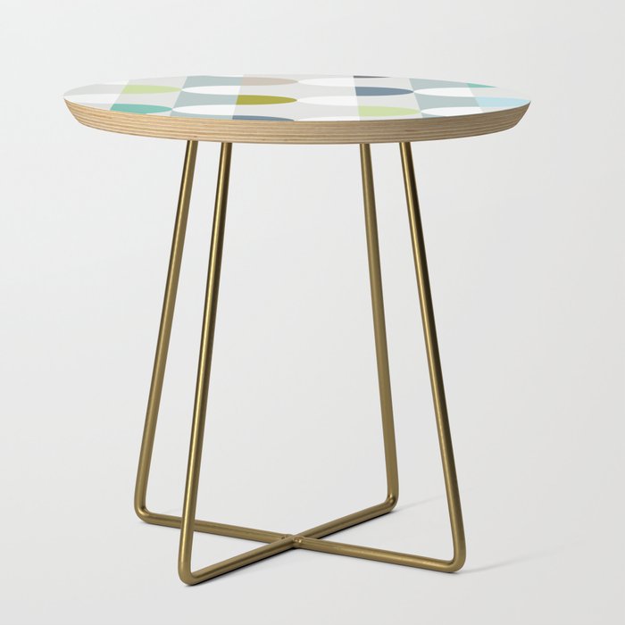 City life facade soft grey Side Table Gallery Image 1