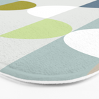 City life facade soft grey Bath Mat Gallery Image 3