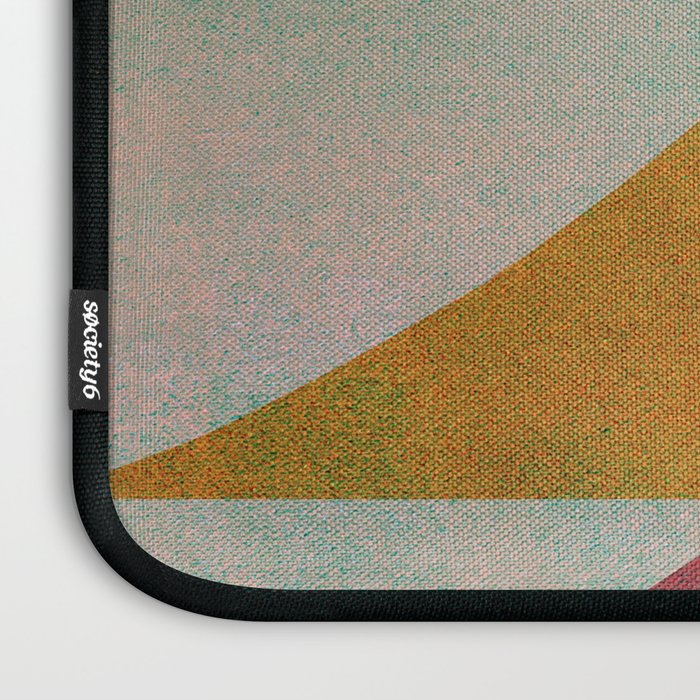 Abstraction_SUNSET_LANDSCAPE_POP_ART_Minimalism_018X Laptop Sleeve Gallery Image 3