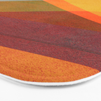Abstraction_SUNSET_LANDSCAPE_POP_ART_Minimalism_018X Bath Mat Gallery Image 3