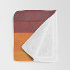 Abstraction_SUNSET_LANDSCAPE_POP_ART_Minimalism_018X Throw Blanket Gallery Image 3