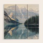 Alpine Sunrise Wood Wall Art Gallery Image 1