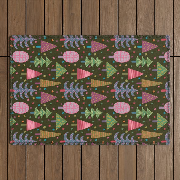 Christmas Magic #1 Outdoor Rug Gallery Image 1