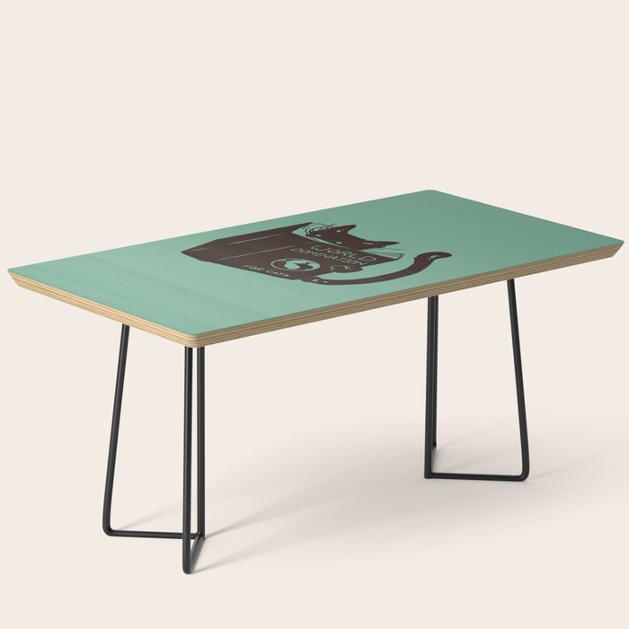 World Domination for Cats (Green) Coffee Table Gallery Image 1