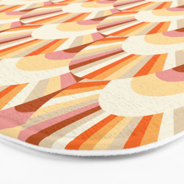 Retro Summer Sunshine Bath Mat Gallery Image 3