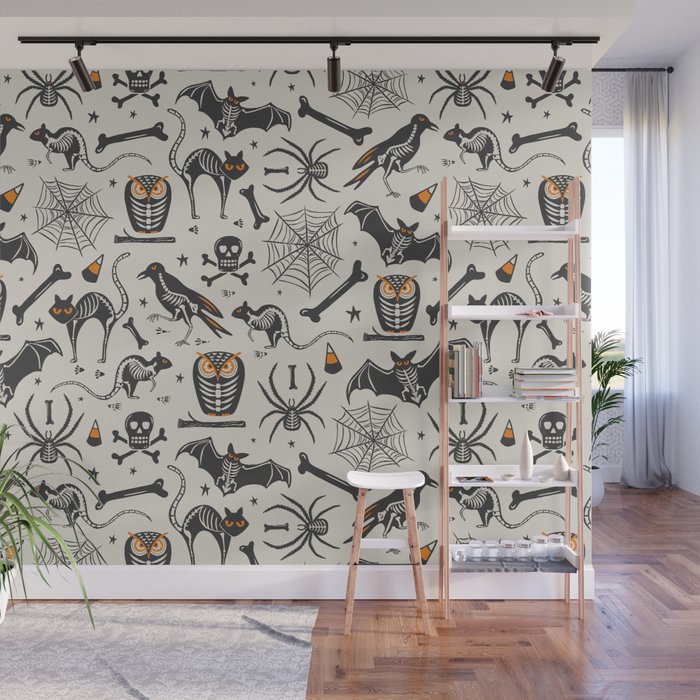 Halloween X-Ray Wall Mural Gallery Image 1
