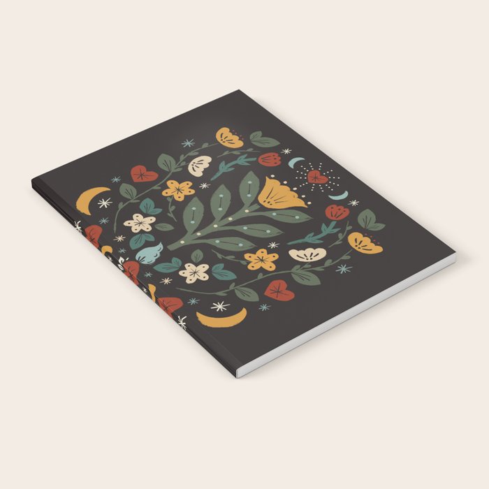 Folk Floral | Fall Colors Notebook Gallery Image 2