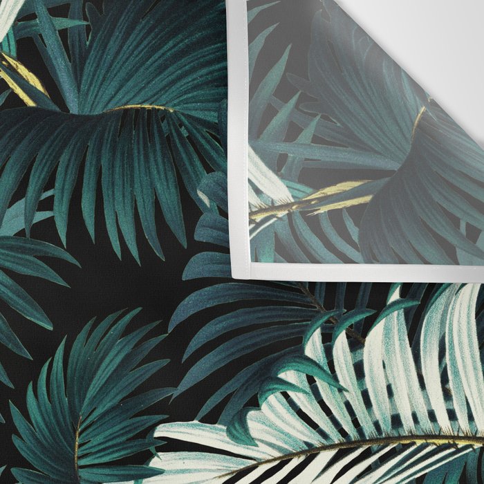 TROPICAL JUNGLE - Night Wall Tapestry Gallery Image 3