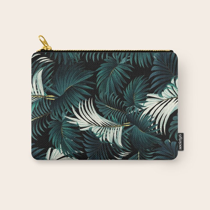 TROPICAL JUNGLE - Night Carry All Pouch Gallery Image 1