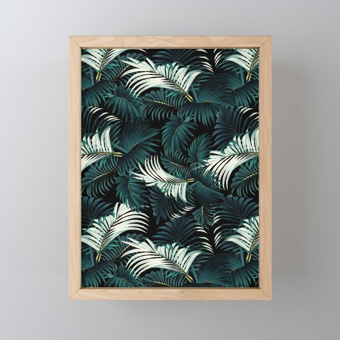 TROPICAL JUNGLE - Night Mini Art Print Gallery Image 1