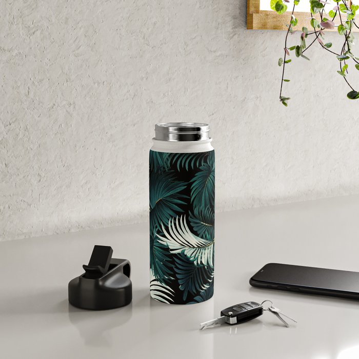 TROPICAL JUNGLE - Night Water Bottle Gallery Image 5
