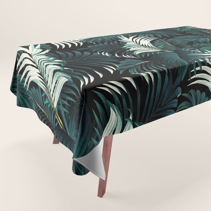 TROPICAL JUNGLE - Night Tablecloth Gallery Image 1