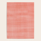 Pantone Living Coral Dry Brush Strokes Texture Poster Gallery Image 4