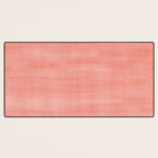 Pantone Living Coral Dry Brush Strokes Texture Desk Mat Gallery Image 3