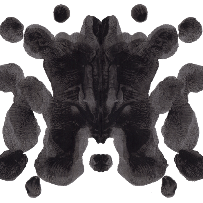 Black And White Inkblot Pattern Rorschach Test Coffee Mug Gallery Image 2