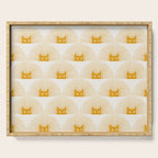 Good Meowning Pattern Serving Tray Gallery Image 1