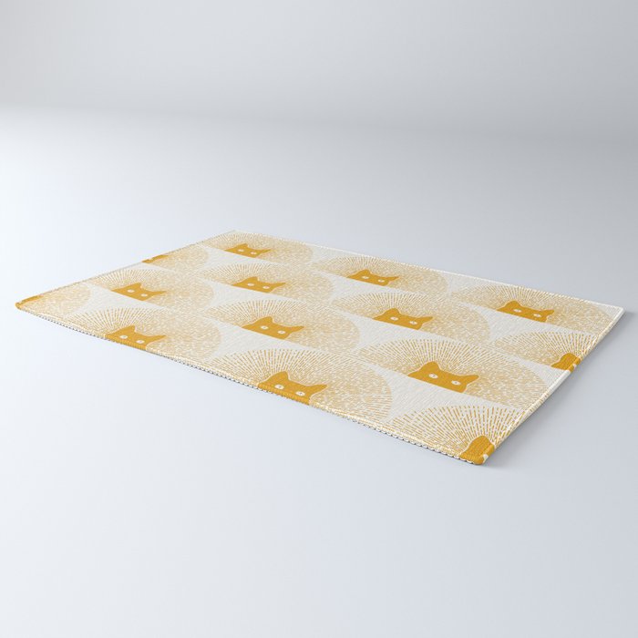 Good Meowning Pattern Rug Gallery Image 3