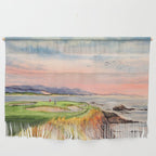 Pebble Beach Golf Course 7th Hole Wall Hanging Gallery Image 1