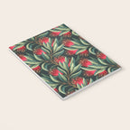 Pohutukawa - Red / Natural Green Notebook Gallery Image 3