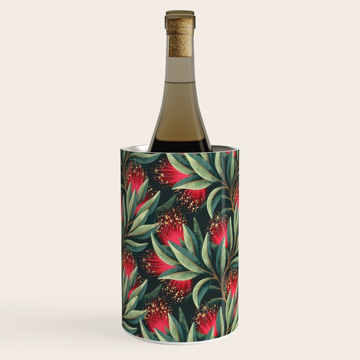 Pohutukawa - Red / Natural Green Wine Chiller Gallery Image 3